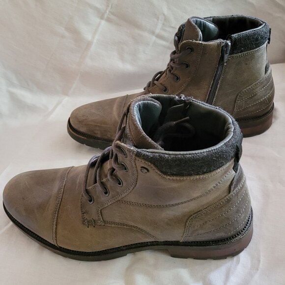 BULLBOXER Men's Edwin Boot GREY Size 8 - Picture 5 of 8